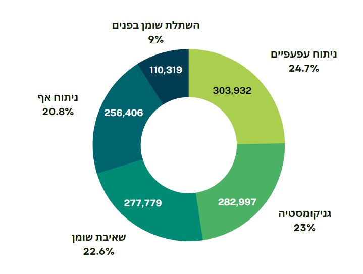 הניתוחים הפלסטיים הנפוצים ביותר בעולם לגברים בשנת 2021 